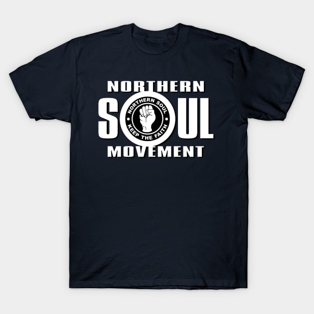 The Northern Soul Movement T-Shirt by PLAYDIGITAL2020